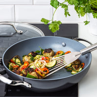 Valencia Pro Ceramic Nonstick 11" Everyday Pan with Lid