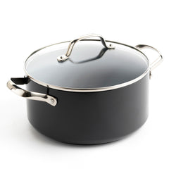 Valencia Pro Ceramic Nonstick 5.5-Quart Stockpot with Lid