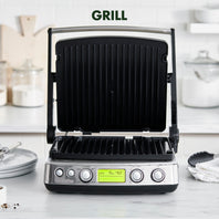 Premiere Multi Grill, Griddle & Waffle Maker | Stainless Steel
