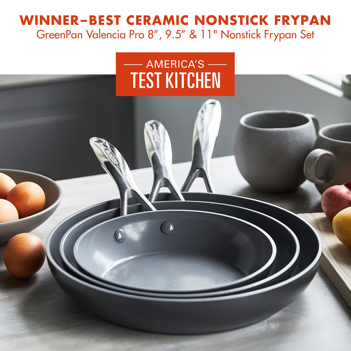 Swift Ceramic Nonstick 8 Frypan, © GreenPan Official Store
