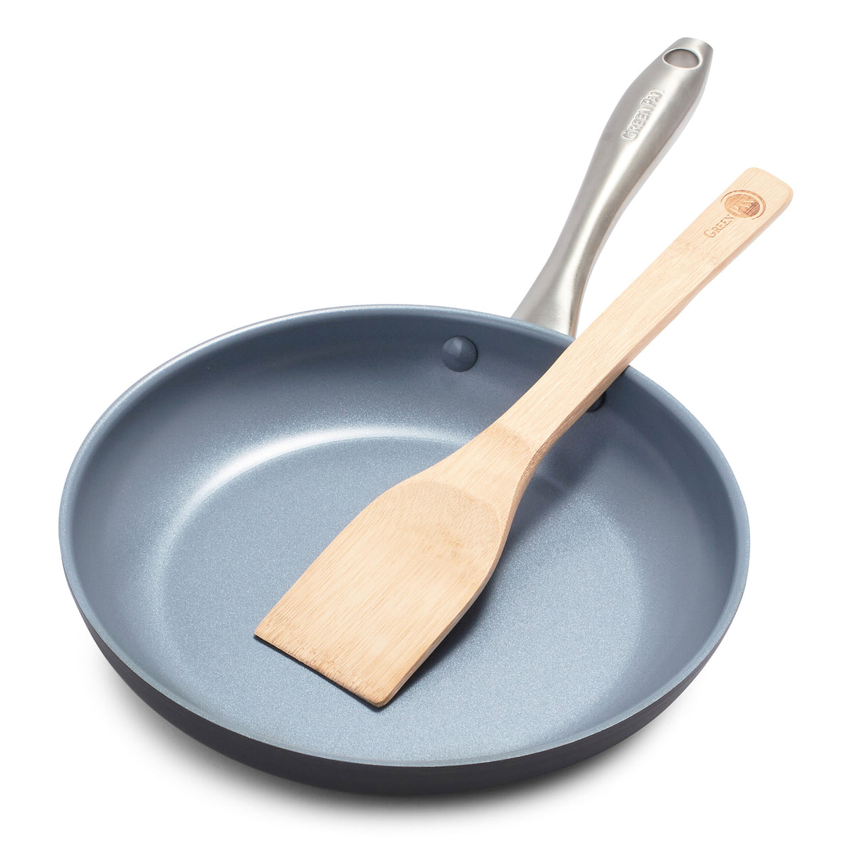 Lima Ceramic Nonstick 10 Frypan with Bamboo Spatula