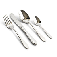 Keltum Polished Stainless Steel 4-Piece Place Setting