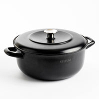 Keltum 5.3-Quart Dutch Oven | Black