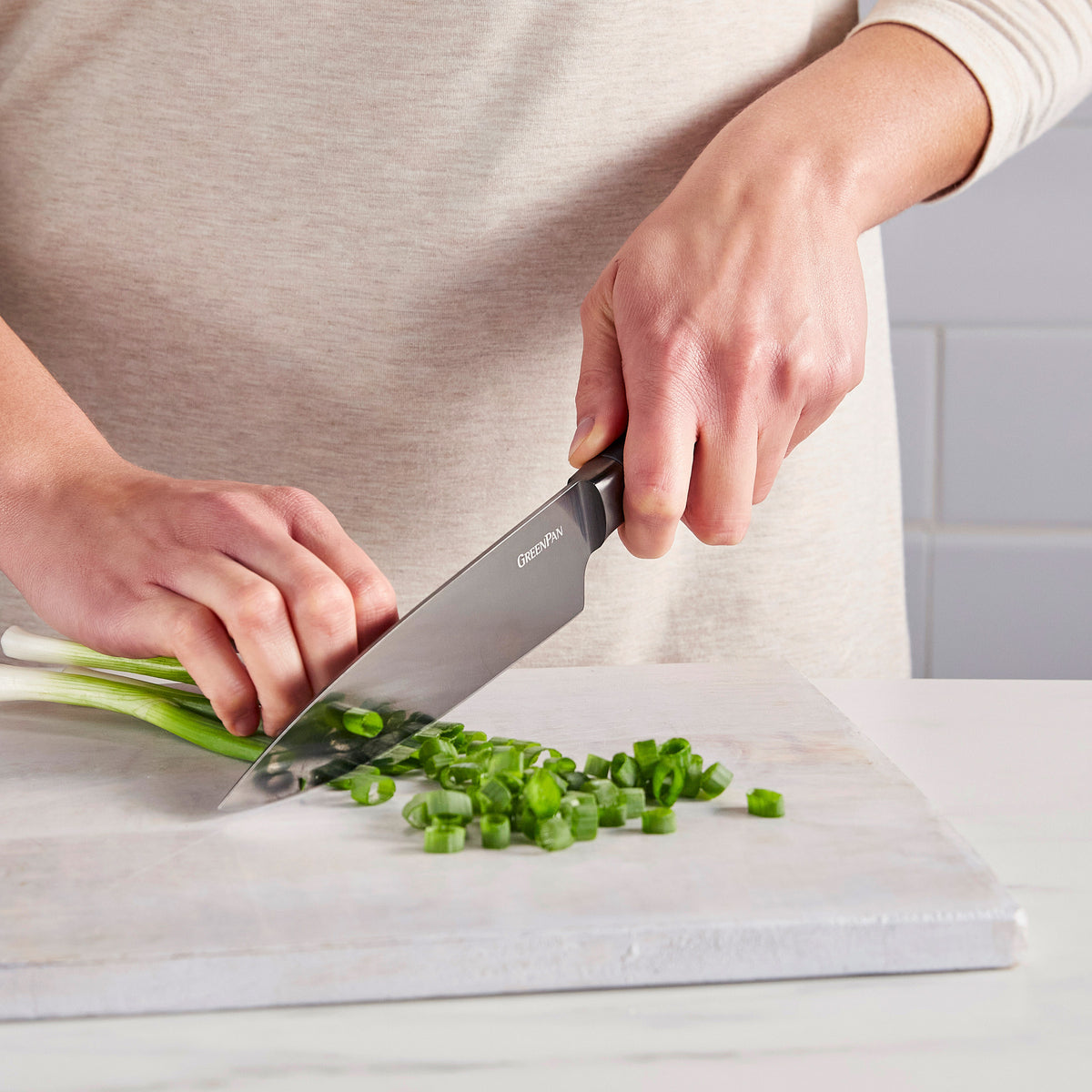 GreenPan Titanium Cutlery Ultimate 16 Piece Knife Block Set by World Market
