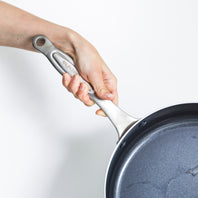 TriClad Ceramic Nonstick 5-Quart Sauté Pan with Lid and Helper Handle