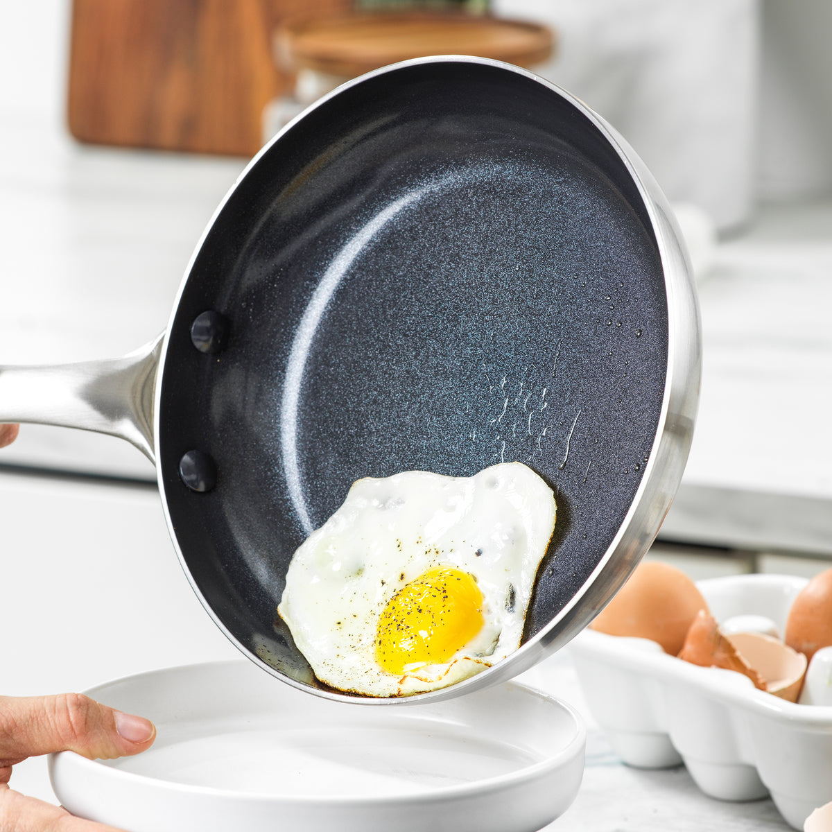 As Seen On TV Granitestone 5.5 Non-Stick Egg Fry Pan