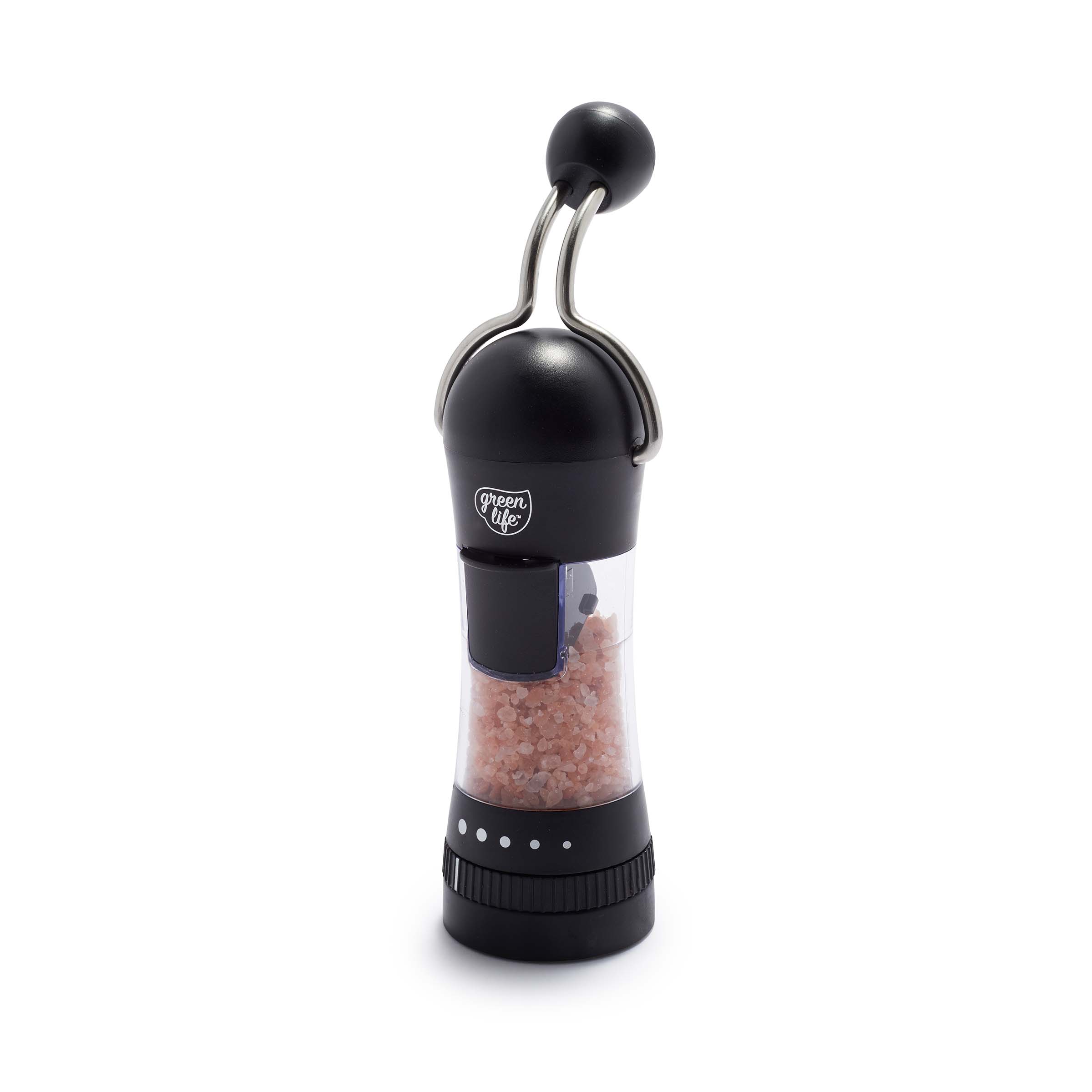 Salt & Pepper Electric Grinder Black - Global Offers